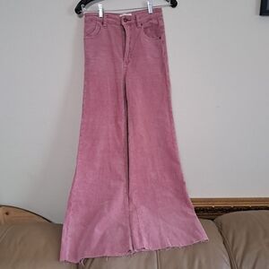 Rollas Pink Corduroy Jeans